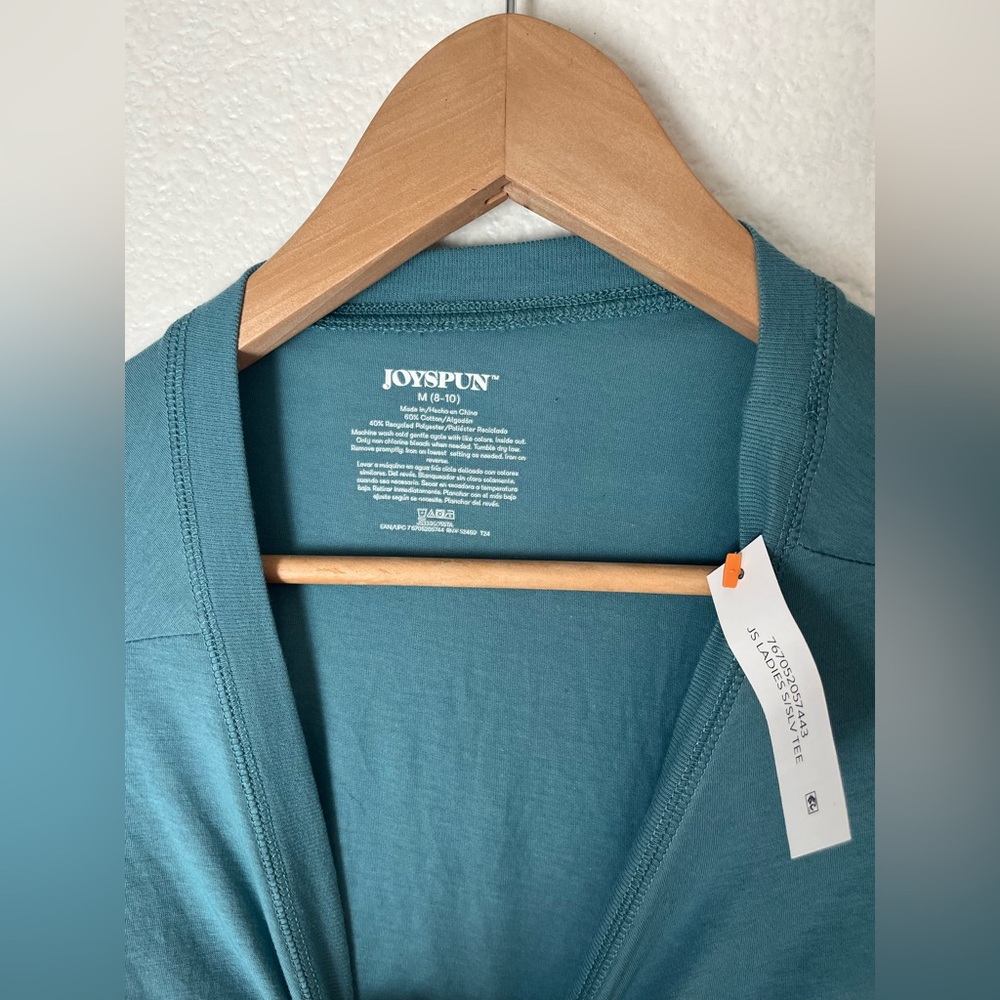 Joyspun Good Morning Gorgeous Oversized Cropped Lounge Tee M - Picture 6 of 8